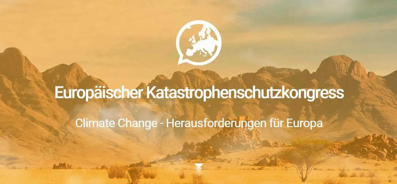 Katastrophenschutzkongress: „Climate Change – Herausforderungen für Europa“