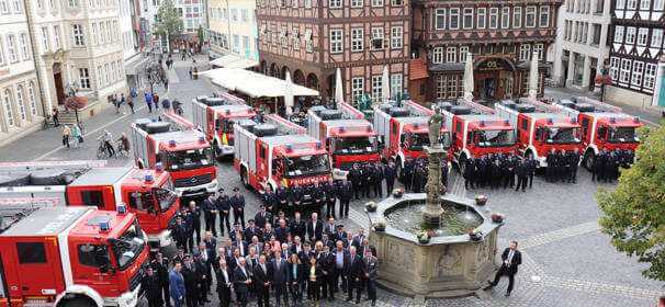 Neue Löschfahrzeuge für den Katastrophenschutz in Niedersachsen