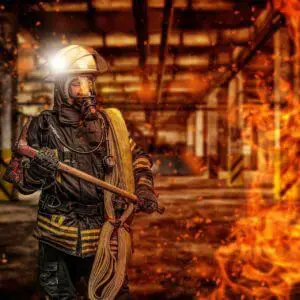 21-jähriger Feuerwehrmann: erst Kreislaufkollaps bei Atemschutzeinsatz, dann Verdacht auf Brandstiftung