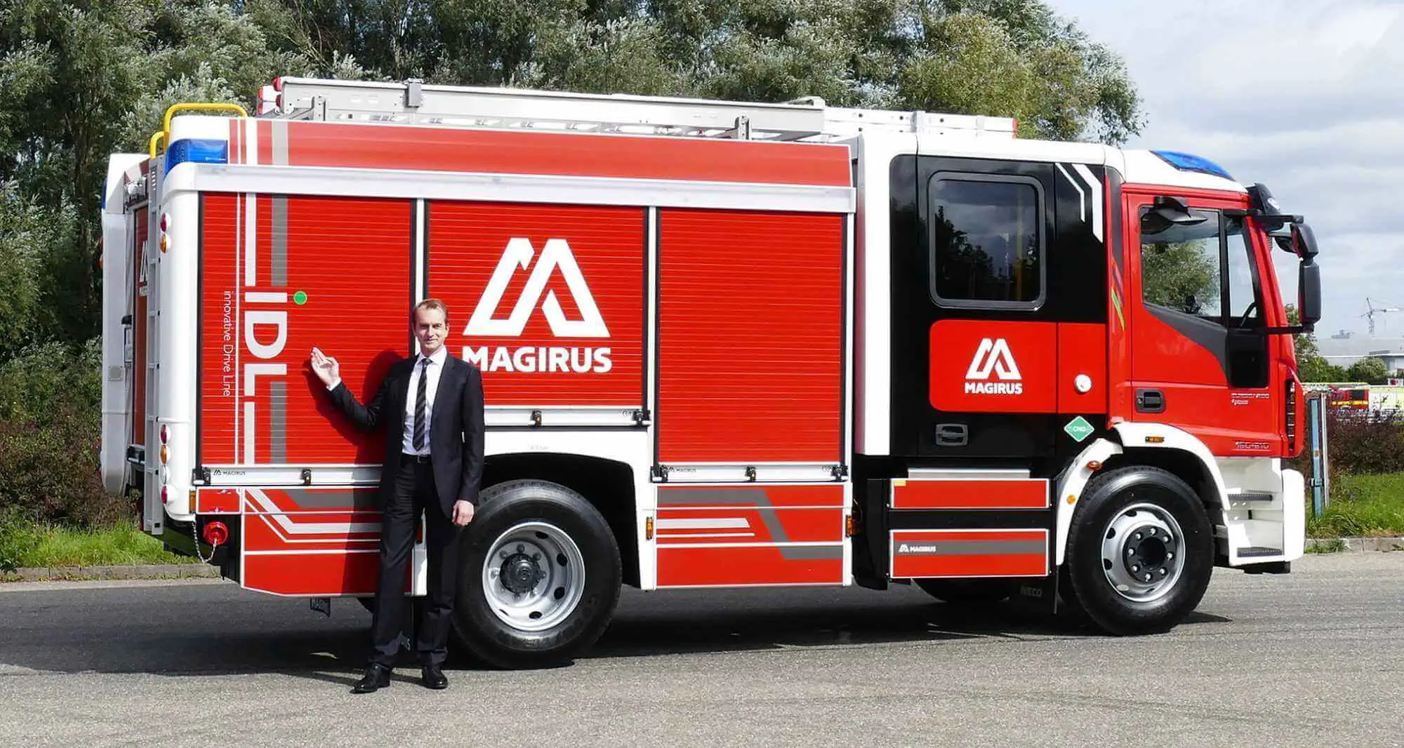 Innovative Drive Line: Magirus stellt elektro- und gasbetriebene Löschfahrzeuge vor
