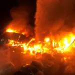 Großbrand in Lagerhalle verursacht Millionenschaden