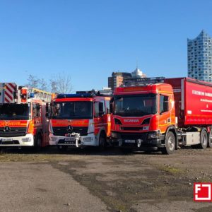 Neue Spezialfahrzeuge für die Feuerwehr Hamburg