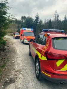 FW-DT: Radfahrer gestürzt – Feuerwehr Detmold unterstützt Rettungsdienst