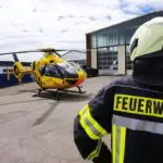 FW-EN: Rettungshubschrauber nach Arbeitsunfall im Einsatz