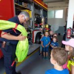 FW Gangelt: Kinder der Villa Kunterbunt besuchen die Feuerwehr