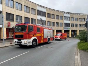 FW-Velbert: Feuerwehr rückt zur ausgelösten Brandmeldeanlage auf der Thomasstraße aus