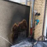 FW Ratingen: Feuer auf der Terrasse eines Einfamilienhauses
