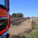 FW VG Asbach: Flächenbrand schnell gelöscht / Feuerwehr warnt vor aktueller Brandgefahr