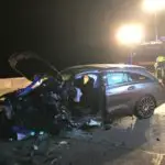 KFV-CW: Schwerer Verkehrsunfall auf den Nagolder Viadukt - Ein Toter und vier Schwerverletzte