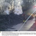 FW-M: Zwei Brände in kurzer Zeit (Moosach/Ludwigsfeld)