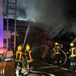 FW Flotwedel: Einsatzinformation: Feuerwehren bekämpfen Scheunenbrand