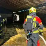 FW-SE: Feuer auf einem landwirtschaftlichen Betrieb