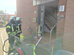 FW-KLE: Kellerbrand in Zweifamilienhaus
