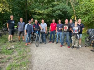 FW-WRN: Die Löschgruppe Langern radelt in der Sommerpause