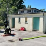 FW-MH: Brennender Papierkorb auf Schultoilette in Mülheimer Grundschule – keine Verletzten