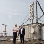 FW Bremerhaven: Errichtung der stärksten Bevölkerungswarnsirene an der deutschen Nordseeküste in Bremerhaven