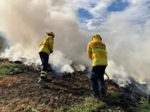 FW-EN: Feuerwehr Hattingen bildet 150 Einsatzkräfte in der Vegetationsbrandbekämpfung aus