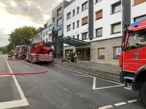 FW-OB: Feuer in einem Hotel