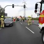FW Pulheim: Verkehrsunfall mit drei Verletzten auf der B59 bei Pulheim-Stommeln