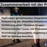 FW-SE: Zusammenarbeit zwischen den Pressevertreter*innen und dem Kreisfeuerwehrverband Segeberg