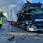 FW Lehrte: LKW Unfall Autobahn A2