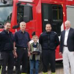 FW Celle: Kleiner Feuerwehrfan gewinnt großen Rundflug