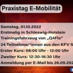 FW-SE: Einladung zum Praxistag E-Mobilität und die Feuerwehr (Vertreter*innen der Presse)