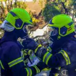 FW Flotwedel: 68 Einsatzkräfte bilden sich in Brandübungscontainer fort