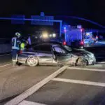 FW-NE: Verkehrsunfall auf der A57 im Kreuz West | Zwei Personen verletzt