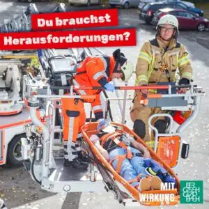 FW-GL: Neue Kampagne der Stadtverwaltung – Mit #EINSATZFÜRGL werden Notfallsanitäterinnen und -sanitäter fürs Feuerwehrteam gesucht