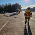 FW Bremerhaven: Verkehrsunfall mit Sperrung und Hubschraubereinsatz auf der Autobahn 27
