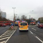 FW-BN: Verkehrsunfall zwischen Straßenbahn und PKW