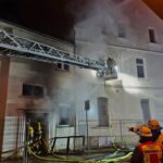 FW-E: Brand in einem leer stehenden Gebäude – keine Verletzten