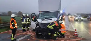 FW Königswinter: Ein Verletzter bei Auffahrunfall auf Autobahn A 3