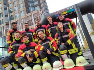FW Böblingen: Feuerwehr Böblingen beim Frankfurter Skyrun
