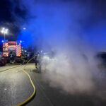 FW-MK: Brennender PKW an der Nußbergstraße