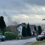 FW Hüllhorst: Brandeinsatz an Heiligabend - Feuer in Wintergarten