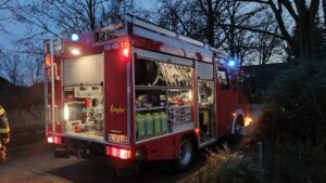 FW Celle: Brennt elektrische Toilette in Altencelle