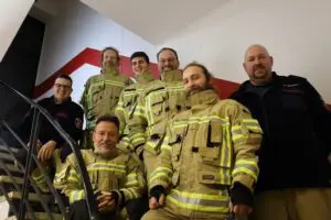 FW-KLE: Fünf neue Feuerwehrmänner für die Löschgruppe Schenkenschanz