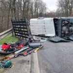 FW-OB: Schwerer Verkehrsunfall im Kreuz Oberhausen