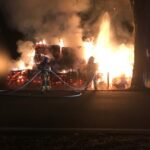 FW-BOT: Strohballenbrand in Feldhausen