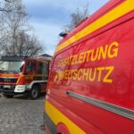 FW Dresden: Gasausströmung nach Bauarbeiten