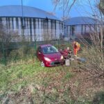 FW Bergheim: Eine Person bei Verkehrsunfall bei Bergheim verletzt – Rettungshubschrauber im Einsatz
