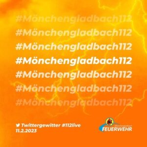 FW-MG: Twittergewitter am 11.2. über Mönchengladbach