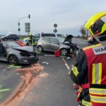 FW-NE: Verkehrsunfall zwischen zwei Pkw | zwei Personen verletzt