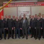 FW-OE: Jahresdienstbesprechung des Einsatzbereichs 4 der Feuerwehr Lennestadt - Ehrung für 70 Jahre