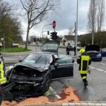 FW-GE: Verkehrsunfall fordert 5 verletzte Personen