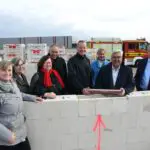 FW Bremerhaven: Grundsteinlegung am Gerätehaus der Freiwilligen Feuerwehr Wulsdorf