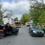 FW Hannover: Drei Verletzte bei Verkehrsunfall