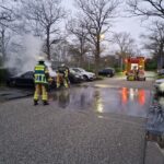 FW Bremerhaven: PKW brennt auf Park and Ride Parkplatz